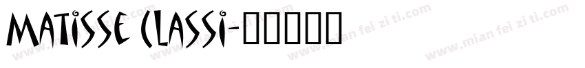 Matisse Classi字体转换